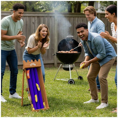 Sling It Minstrel Medieval Sausage Slinging Game Portable 53921
