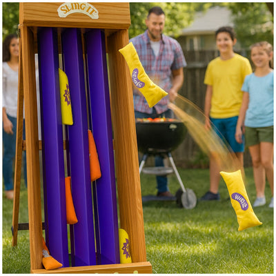 Sling It Minstrel Medieval Sausage Slinging Game Portable 53921