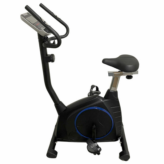 Pure Design PD-UB7 Upright Exercise Bike with 8 Magnetic Resistance Levels Black Grey