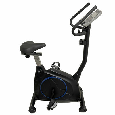 Pure Design Fitness UB7 Upright Bike Quiet Magnetic Drive Black Grey
