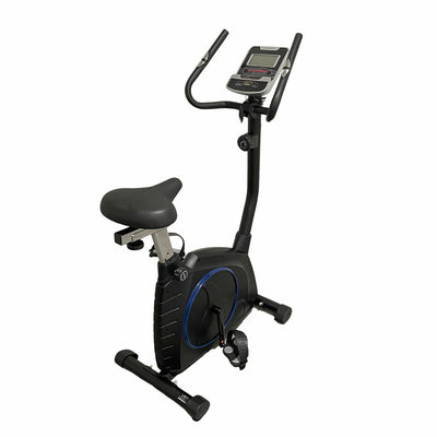 Pure Design Fitness UB7 Upright Bike Quiet Magnetic Drive Black Grey