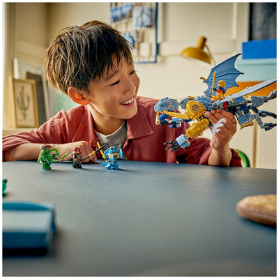 LEGO Ninjago Ninja Dragon Riyu’s Battle 71855 347-Piece Posable