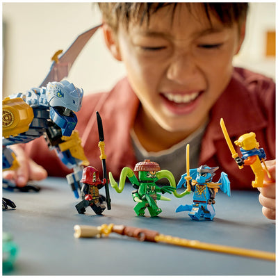 LEGO Ninjago Ninja Dragon Riyu’s Battle 71855 347-Piece Posable