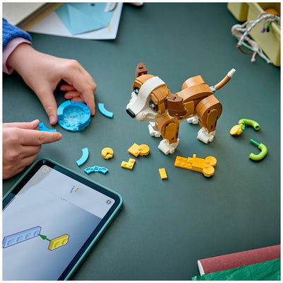 LEGO Creator 3-in-1 Cute Animals Playful Puppy Dog 31382 336-Piece