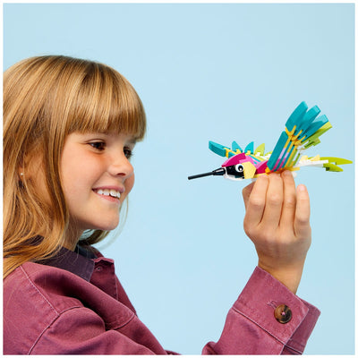 LEGO Creator 3-in-1 Wild Animals Colourful Hummingbird 31384 312 Pieces