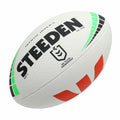 Steeden NRL Premiership Replica Ball Size 5 White Rubber/Latex