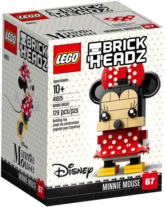 LEGO 41625 Minnie Mouse BrickHeadz Building Kit - Auzzistore