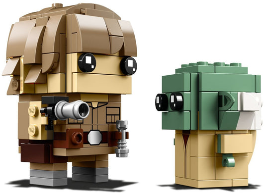 LEGO 41627 Luke Skywalker & Yoda BrickHeadz Set – view 2 - Auzzistore