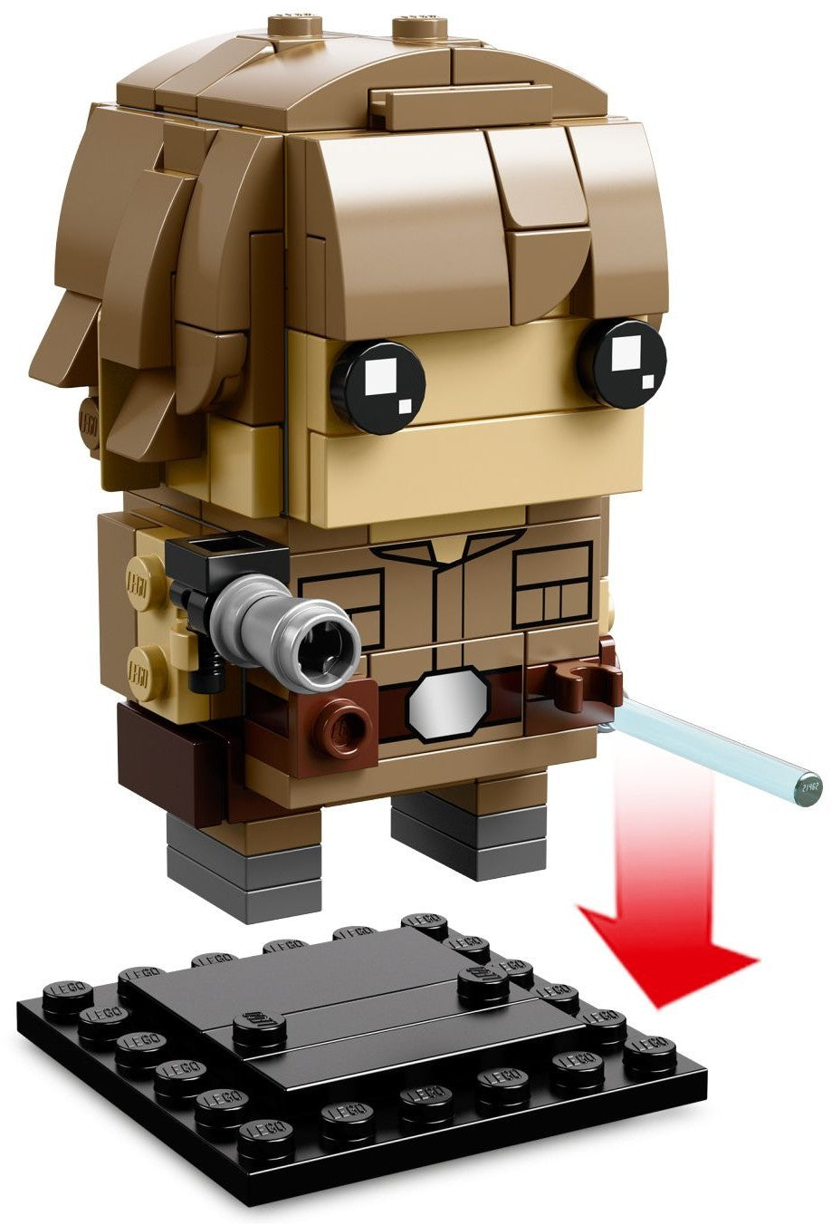 LEGO 41627 Luke Skywalker & Yoda BrickHeadz Set