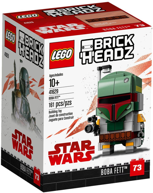 LEGO 41629 Boba Fett BrickHeadz Star Wars Building Kit - Auzzistore