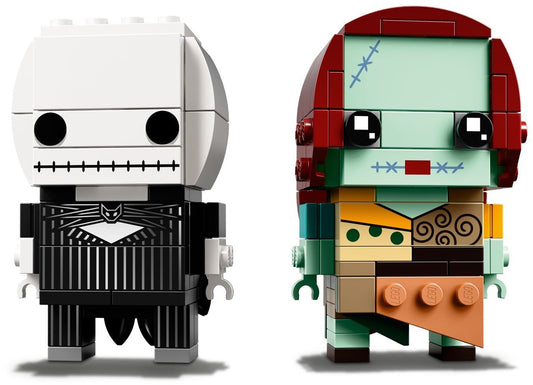 LEGO 41630 Jack Skellington & Sally BrickHeadz Set – view 2 - Auzzistore