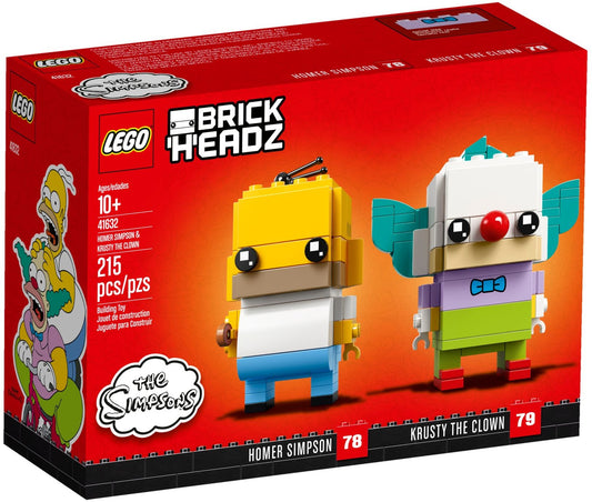 LEGO 41632 Homer & Krusty BrickHeadz Set - Auzzistore
