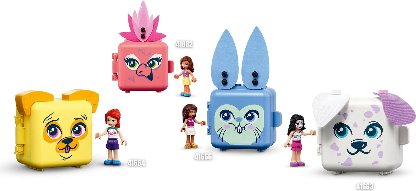 LEGO 41665 Stephanie's Cat Cube - Portable Playset with Mini-Doll