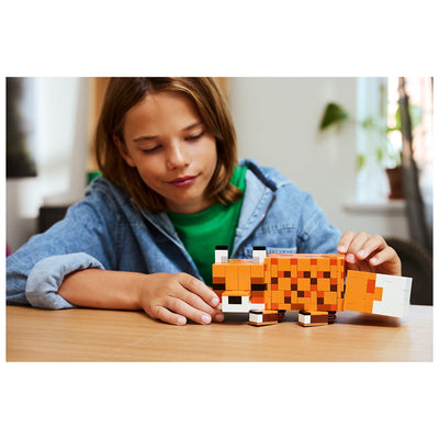 LEGO Minecraft Posable Fox 21588 Building Set 497 Pieces Age 10+