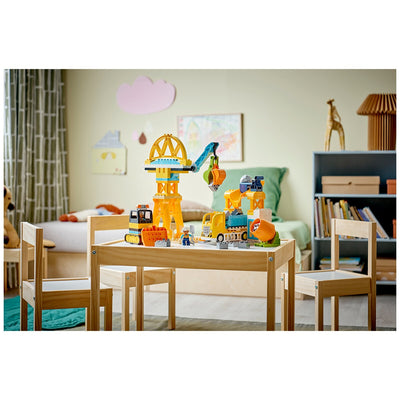 LEGO DUPLO 3-in-1 Construction Site & Vehicles Set 10476 Toddler 3+