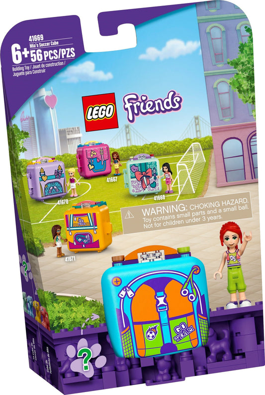 LEGO 41669 Mia's Soccer Cube: Portable Playset for Kids - Auzzistore
