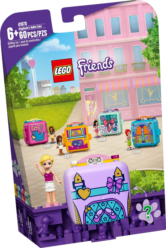 LEGO 41670 Stephanie's Ballet Cube Portable Playset - Auzzistore