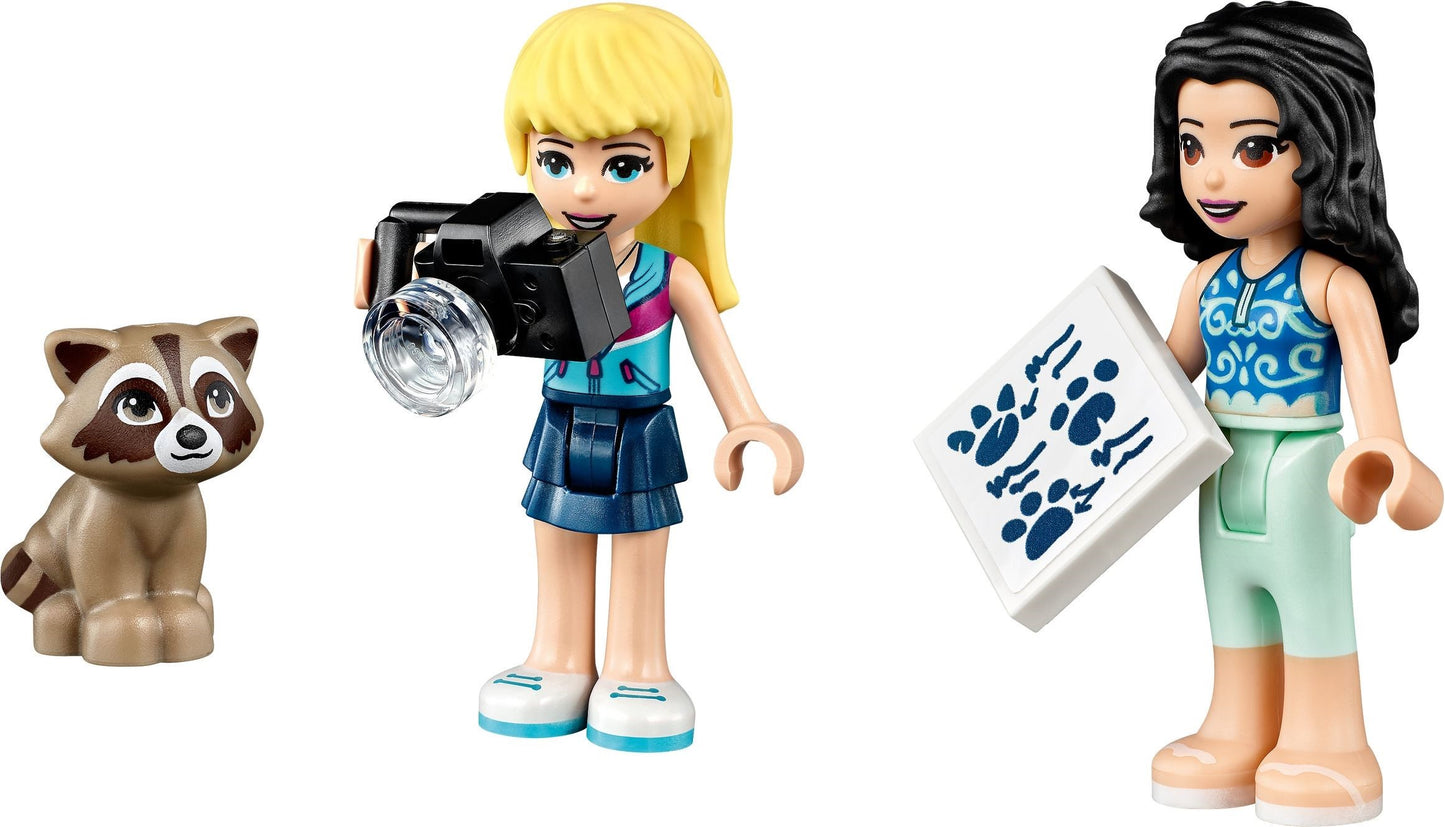 LEGO Friends Series 41681 Forest Camper Van and Sailboat- Auzzi Store