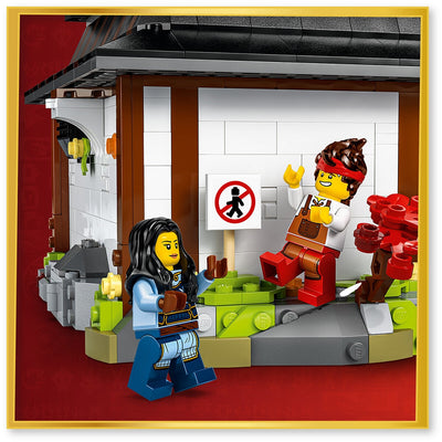 LEGO NINJAGO Four Weapons Blacksmith 15th Anniversary 71858 Black