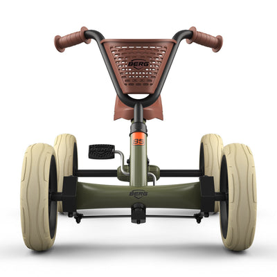Berg Buzzy Retro Green Pedal GoKart 10 inch Adjustable Seat