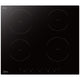 Midea 60cm Induction Cooktop 4 Zone 7200W, Black Glass with Touch Control MC-IF7216G4-A1