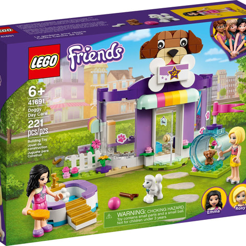 LEGO 41691 Doggy Day Care Playset - Building Kit with Puppies - Auzzistore