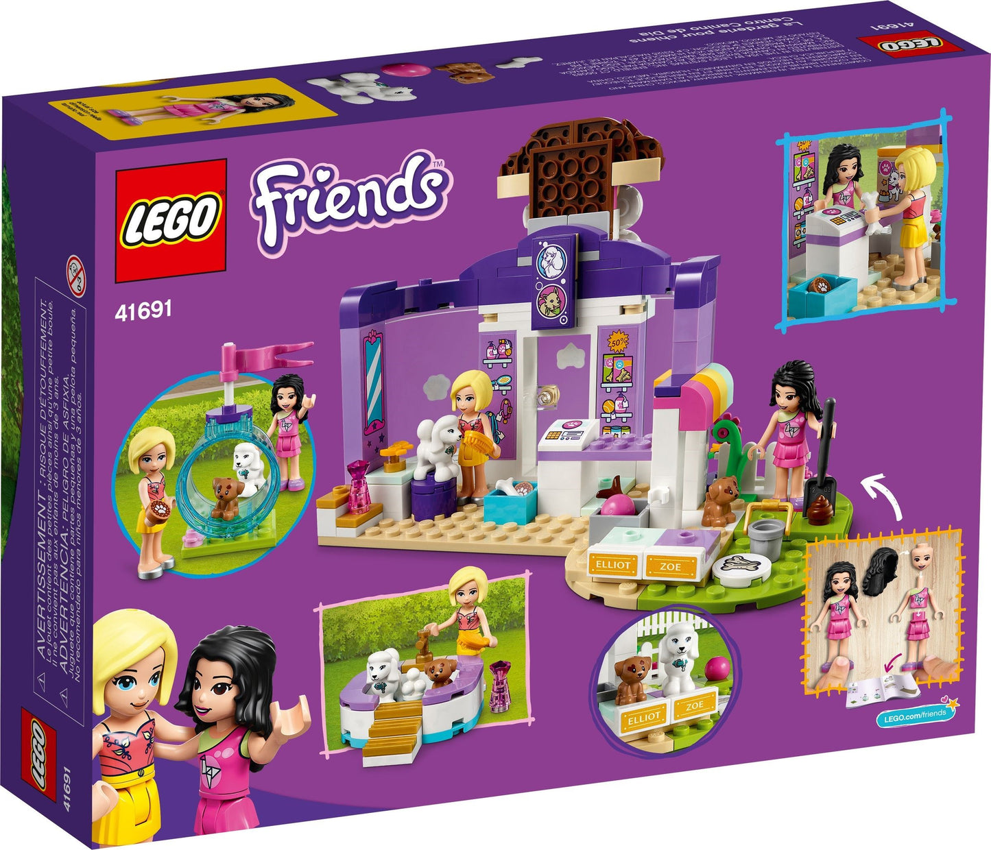 LEGO 41691 Doggy Day Care Playset - Building Kit with Puppies