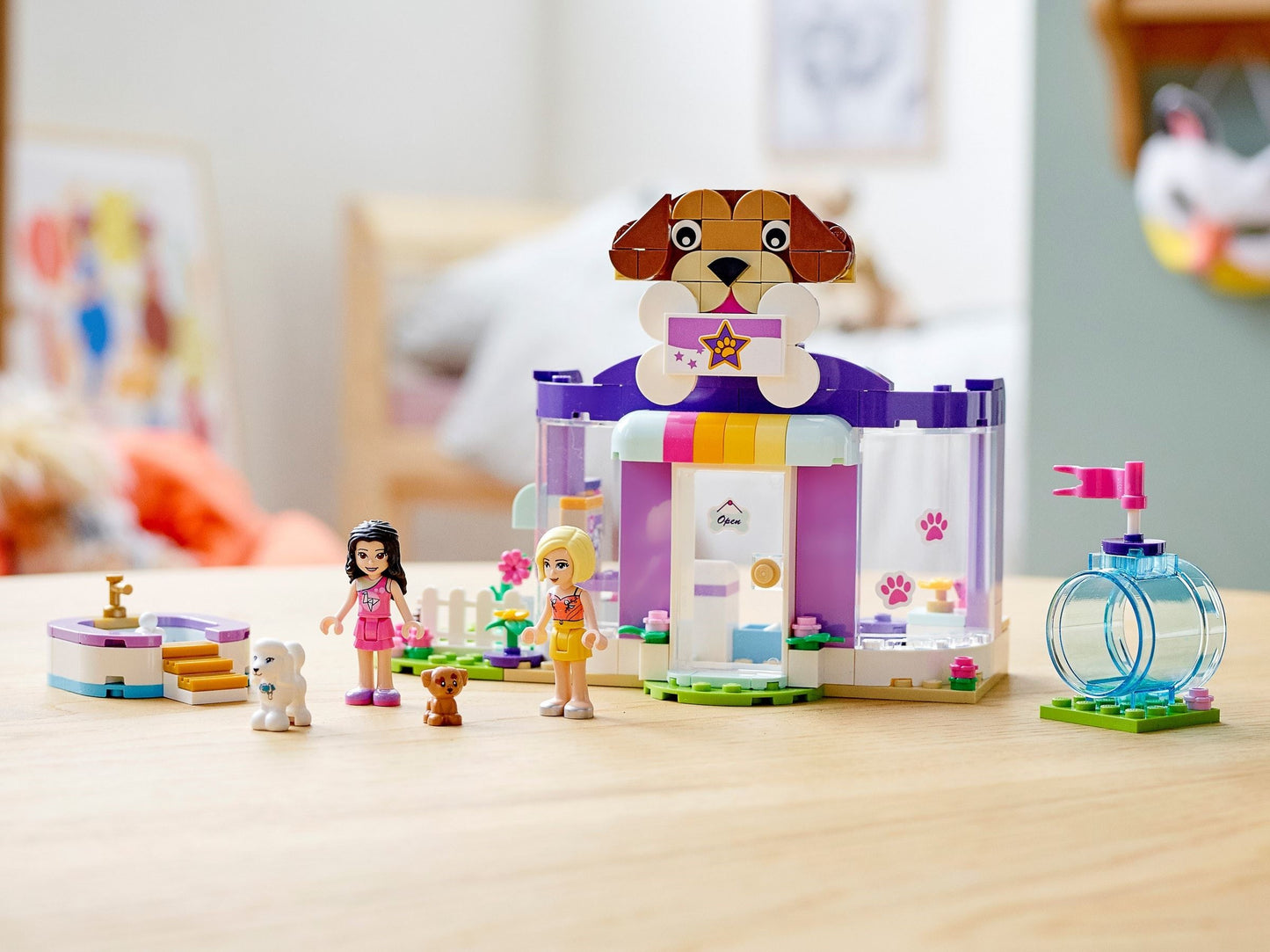 LEGO 41691 Doggy Day Care Playset - Building Kit with Puppies