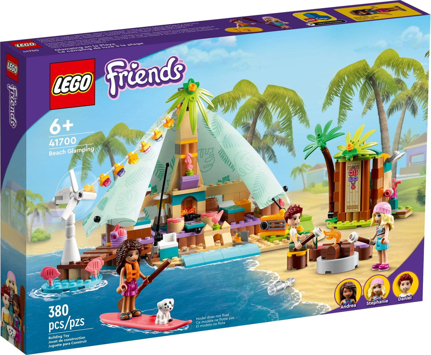 LEGO 41700 Friends Beach Glamping- Auzzi Store