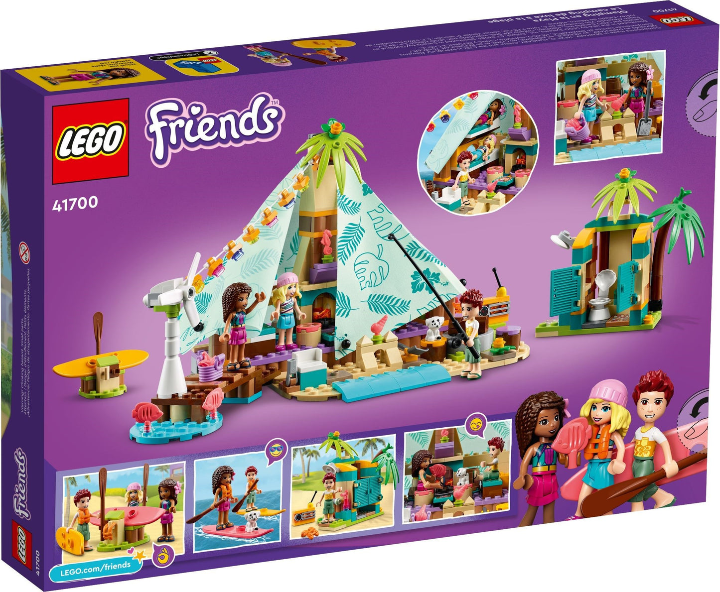 LEGO 41700 Friends Beach Glamping- Auzzi Store
