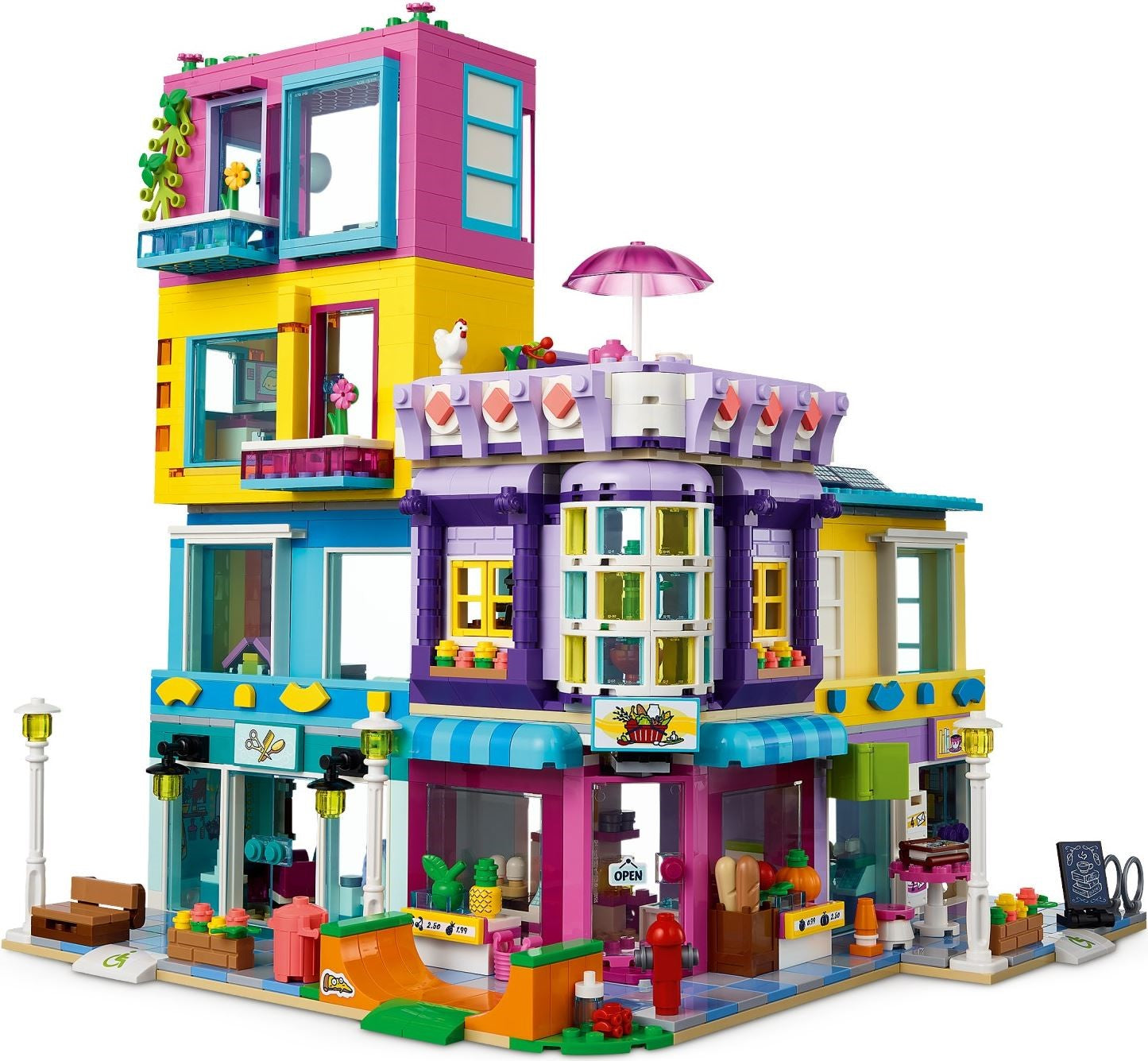 LEGO 41704 Friends Main Street Building- Auzzi Store