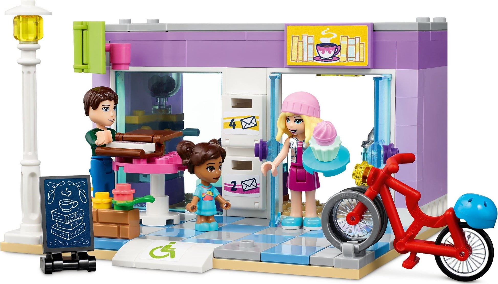 LEGO 41704 Friends Main Street Building- Auzzi Store