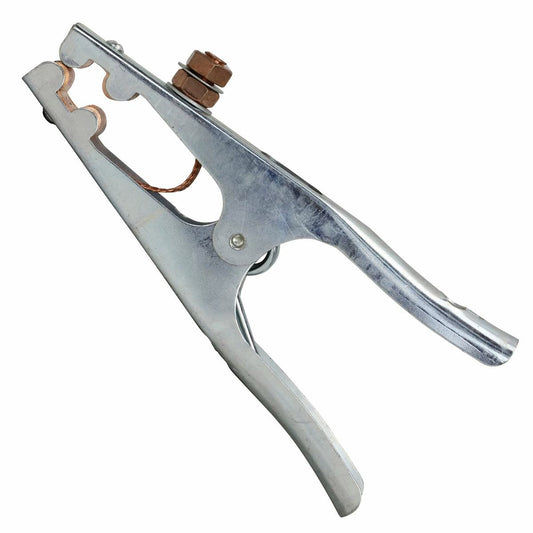 Bossweld 500Amp Spring Type Earth Clamp - 245mm - Brass Copper - Strong Conductivity - Auzzistore