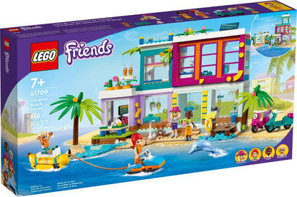 LEGO Friends Series 41709 Holiday Beach House- Auzzi Store