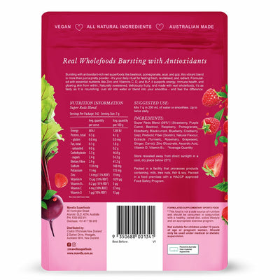 Mavella Super Reds Powder Vibrant Antioxidant Blend Capacity 1kg