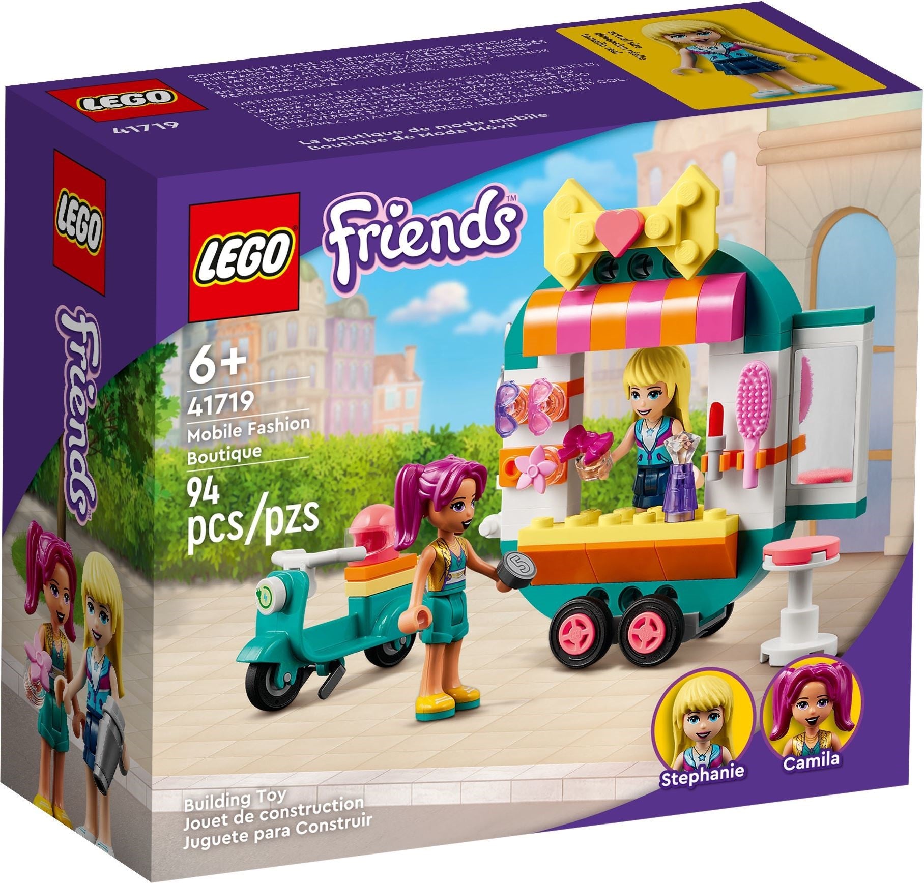 LEGO Friends 41719 Mobile Fashion Boutique- Auzzi Store