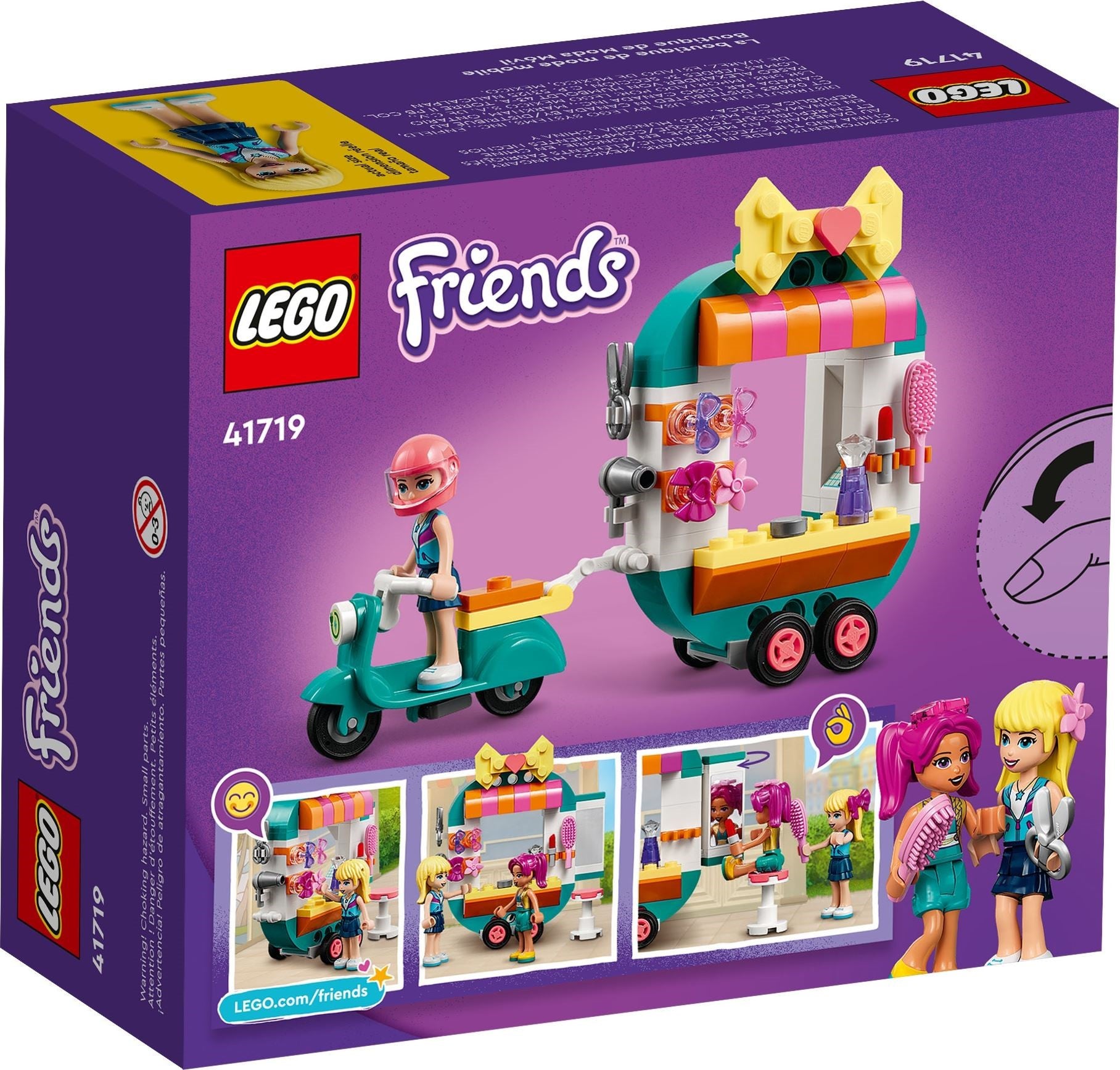 LEGO Friends 41719 Mobile Fashion Boutique- Auzzi Store