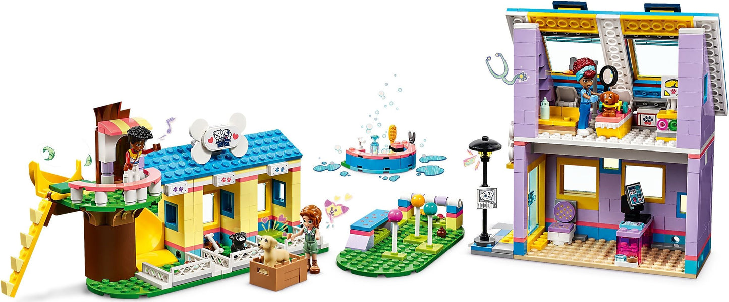 LEGO 41727 Dog Rescue Centre – Animal Care Playset for Kids