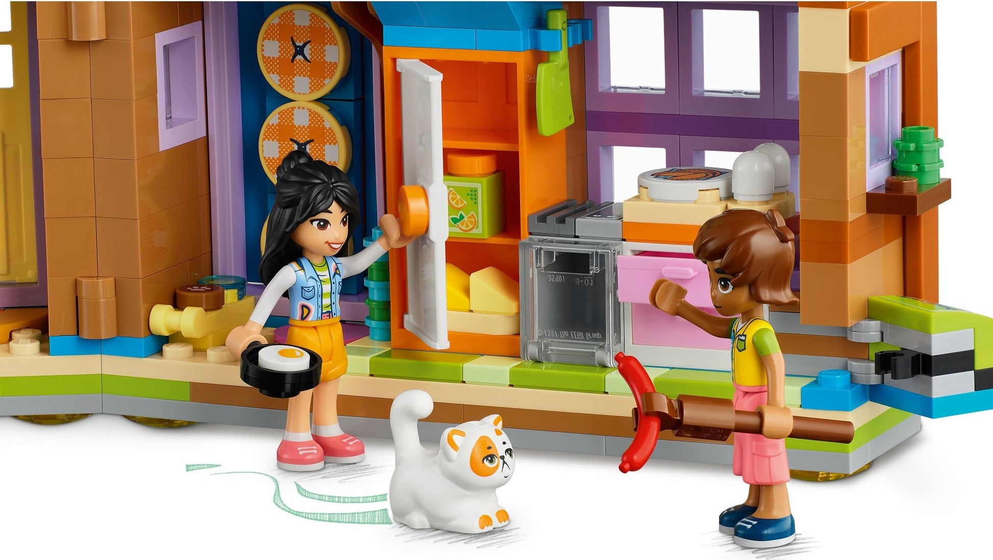 LEGO Friends Series 41735 Mobile Tiny House- Auzzi Store