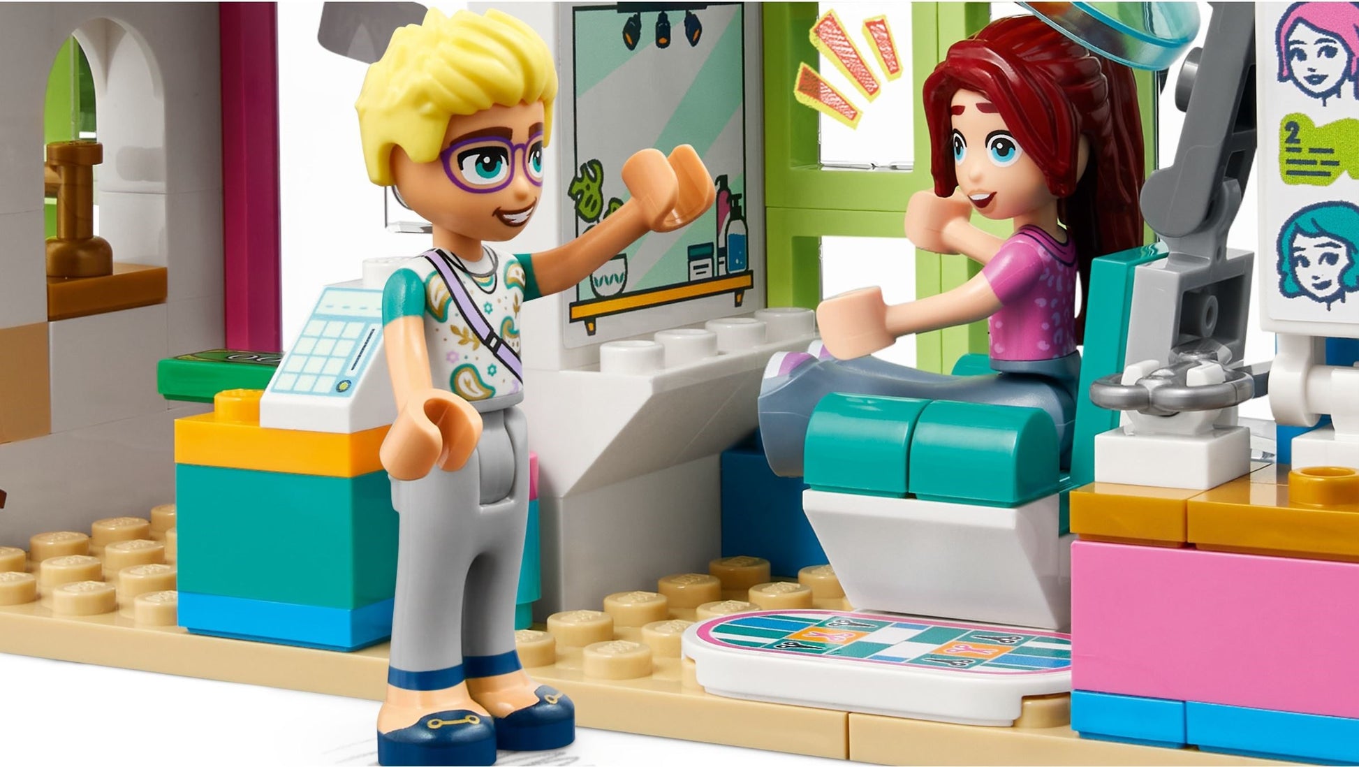 LEGO Friends Series 41743 Hair Salon- Auzzi Store