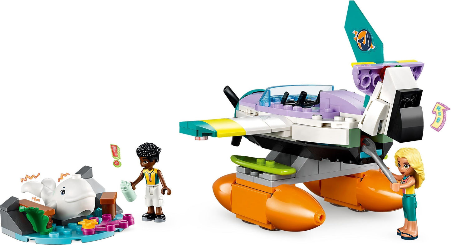 LEGO 41752 Sea Rescue Plane – Ocean Wildlife Rescue Playset