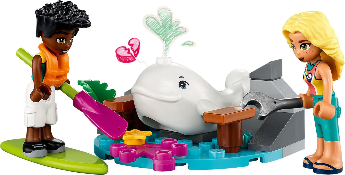 LEGO 41752 Sea Rescue Plane – Ocean Wildlife Rescue Playset