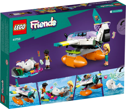 LEGO 41752 Sea Rescue Plane – Ocean Wildlife Rescue Playset