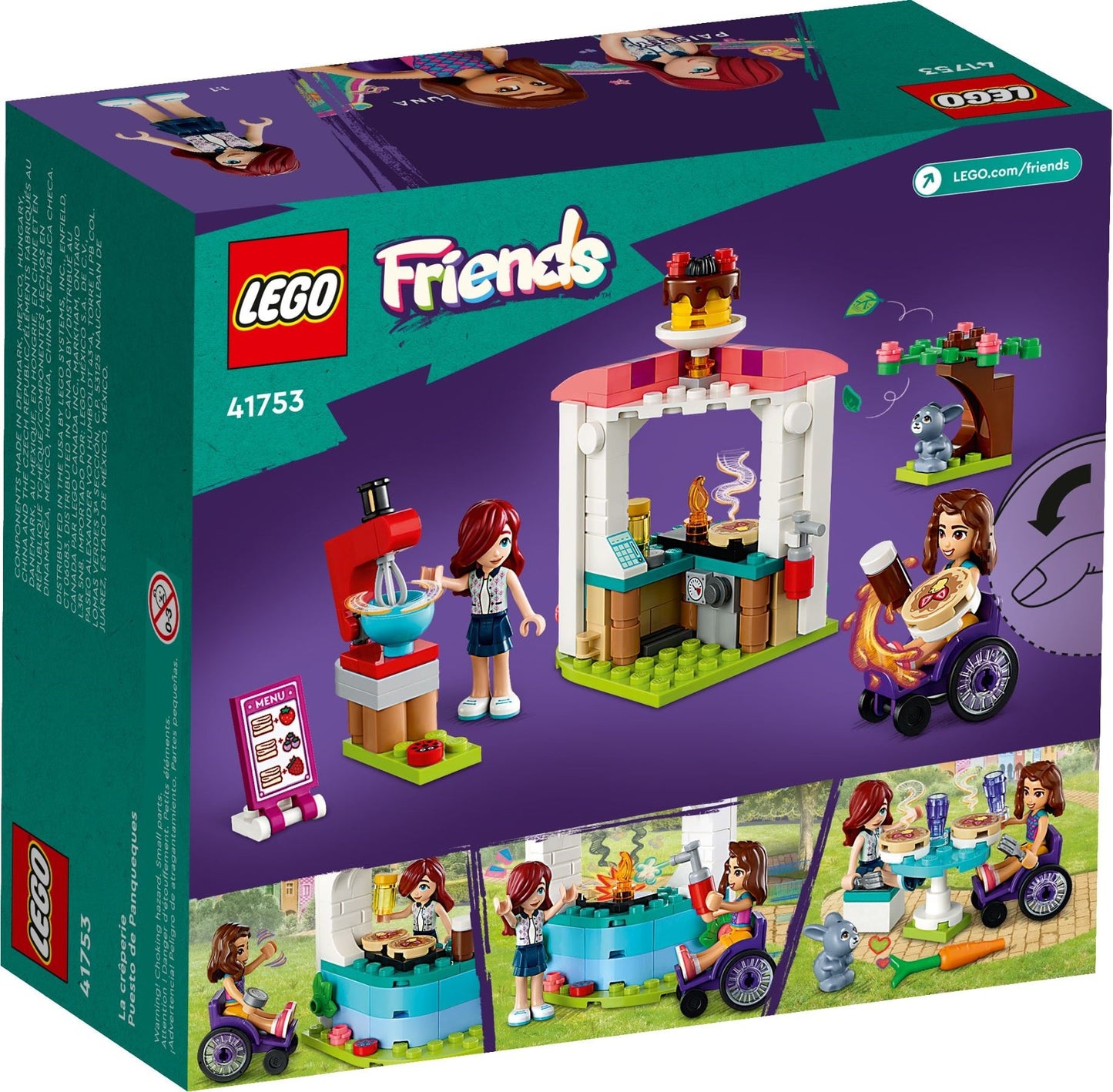 LEGO 41753 Pancake Shop – Delicious Breakfast Playset