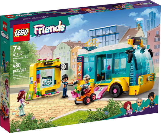 LEGO 41759 Heartlake City Bus – Fun Public Transport Playset - Auzzistore