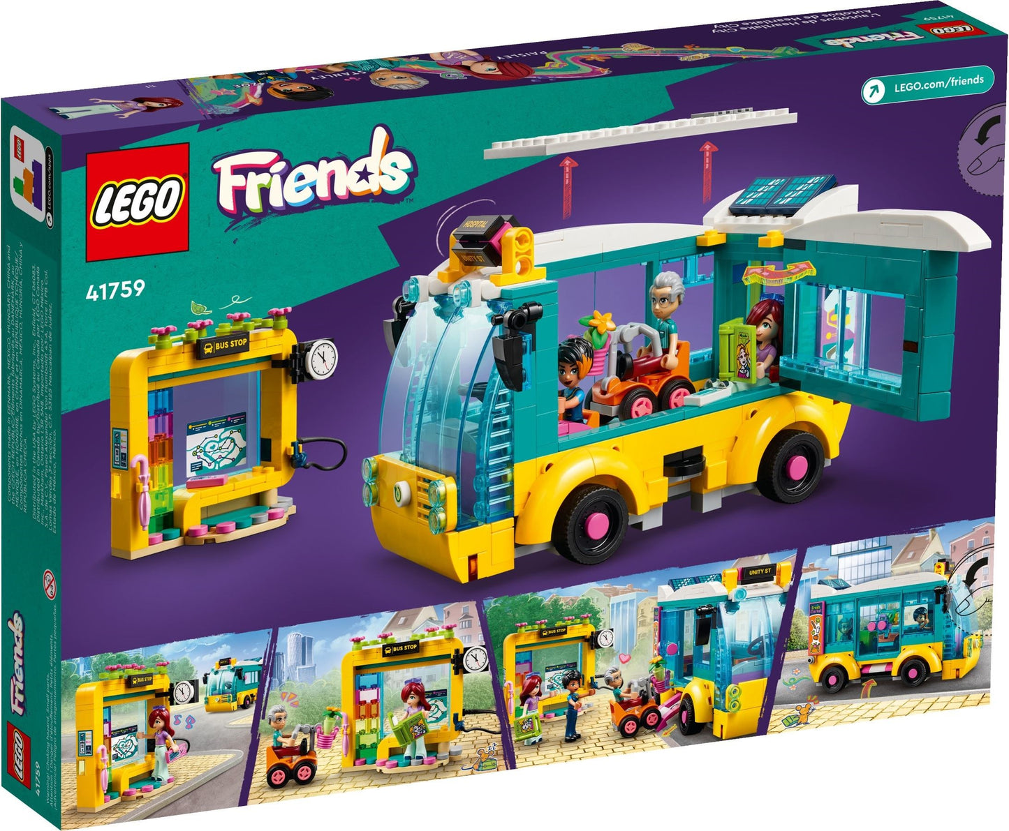 LEGO 41759 Heartlake City Bus – Fun Public Transport Playset
