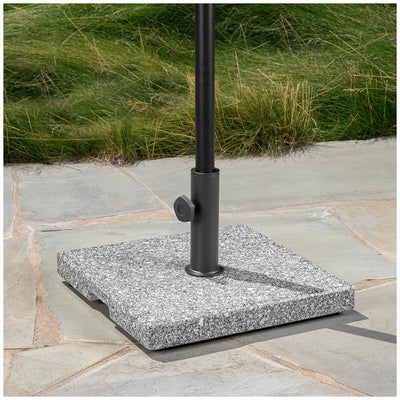 SunVilla Pembrooke 27kg Granite Umbrella Base Grey Portable