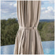 SunVilla Tan LED Market Umbrella 3M