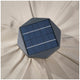 SunVilla Tan LED Market Umbrella 3M