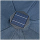 SunVilla Blue LED Market Umbrella 3M